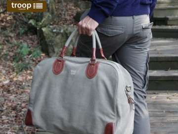 Troop London TRP0263 Velká cestovní taška 45 L - Džínová