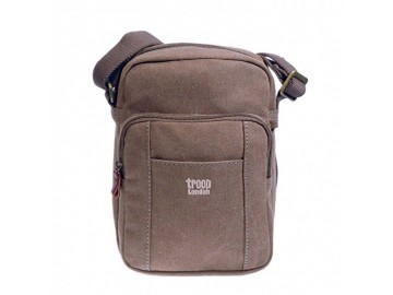 Troop London TRP0370 Unisex taška přes rameno - Burgundy