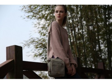 Troop London TRP0239 Roz&scaron;&iacute;řiteln&aacute; men&scaron;&iacute; ta&scaron;ka přes rameno - Zelen&aacute;