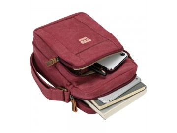 Troop London TRP0370 Unisex taška přes rameno - Tyrkysová