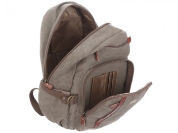 Troop London TRP0256 Střední městský batoh 19L - Zelený