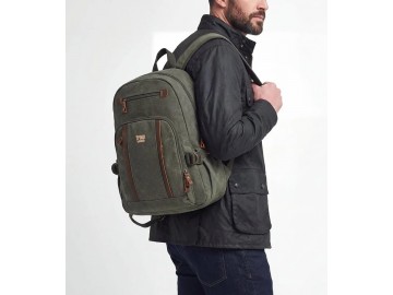 Troop London TRP0256 Střední městský batoh 19L - Zelený