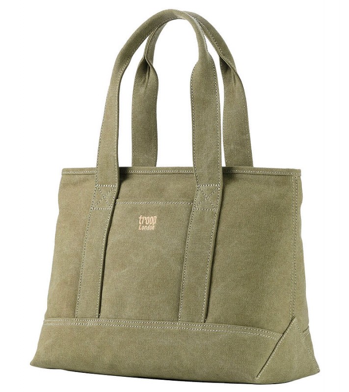 Troop London TRP0542 Dámská menší taška přes rameno - Khaki Troop London TRP0542 Dámská menší taška přes rameno - Khaki