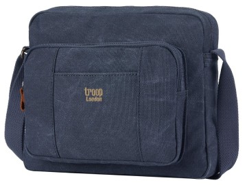Troop London TRP0234 Brašna přes rameno - Džínová Troop London TRP0234 Brašna přes rameno - Džínová
