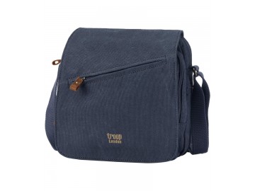 Troop London TRP0238 Rozšířitelná taška přes rameno - Denim Troop London TRP0238 Rozšířitelná taška přes rameno - Denim