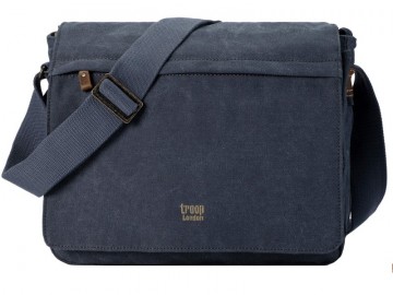 Troop London TRP0240 Rozšířitelná taška na notebook 15,6 - Džínová Troop London TRP0240 Rozšířitelná taška na notebook 15,6 - Džínová