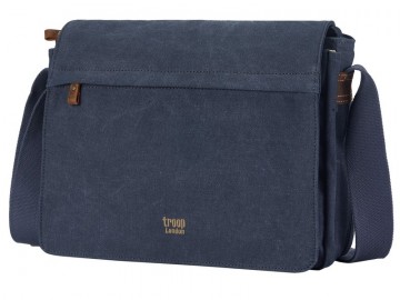 Troop London TRP0240 Rozšířitelná taška na notebook 15,6 - Džínová