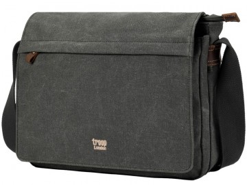 Troop London TRP0240 Rozšířitelná taška na notebook 15,6 - Zelená