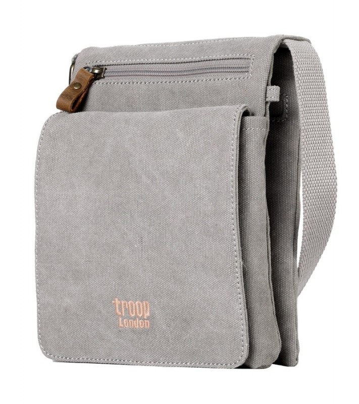 Troop London TRP0243 Důvtipná brašnička - Šedá Troop London TRP0243 Důvtipná brašnička - Šedá