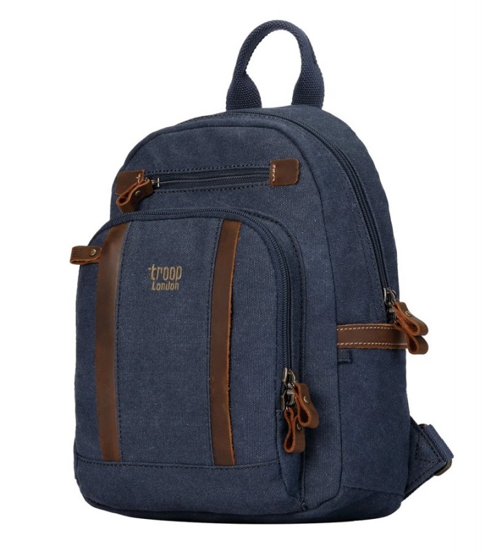 Troop London TRP0255 Malý městský batůžek 9 L - Džínová Troop London TRP0255 Malý městský batůžek 9 L - Džínová