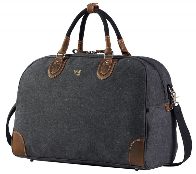 Troop London TRP0263 Velká cestovní taška 45 L - Černá Troop London TRP0263 Velká cestovní taška 45 L - Černá