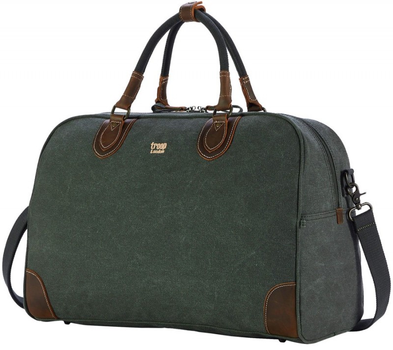 Troop London TRP0263 Velká cestovní taška 45 L - Zelená Troop London TRP0263 Velká cestovní taška 45 L - Zelená