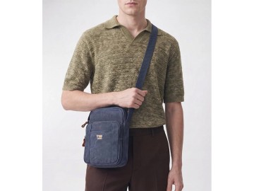 Troop London TRP0370 Unisex taška přes rameno - Burgundy