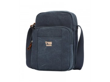 Troop London TRP0370 Unisex taška přes rameno - Denim