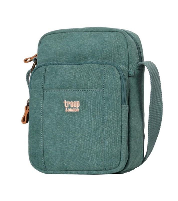 Troop London TRP0370 Unisex taška přes rameno - Tyrkysová Troop London TRP0370 Unisex taška přes rameno - Tyrkysová