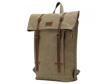 Troop London TRP0425 Batoh s klopou, NTB 15,6 - Khaki Troop London TRP0425 Batoh s klopou, NTB 15,6 - Khaki