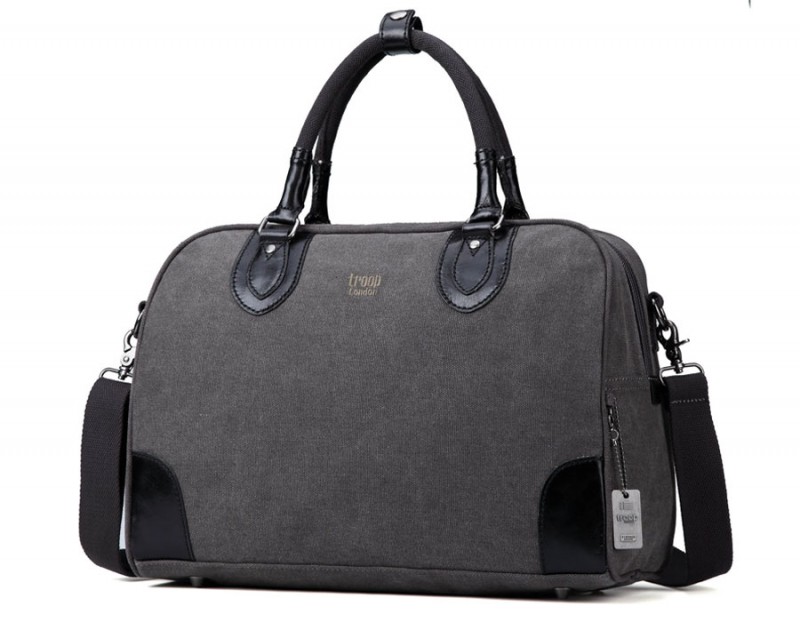 Troop London TRP0262 Středně velká cestovní brašna - Black