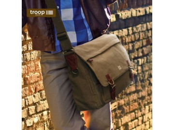 Troop London TRP0207 Brašna na notebook 15,6 - Charcoal