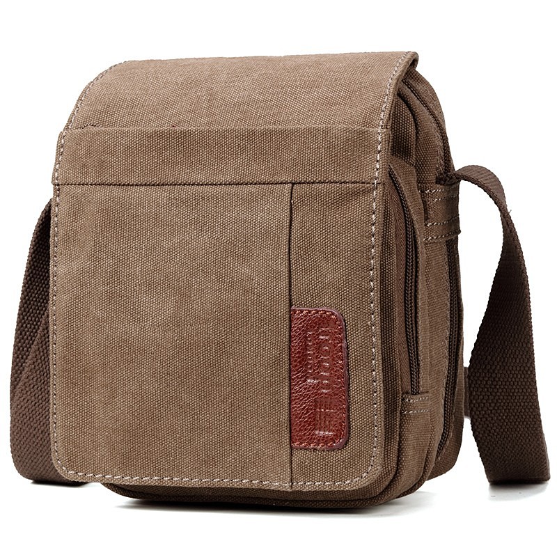 Troop London TRP0220 Unisex brašna přes rameno - Brown