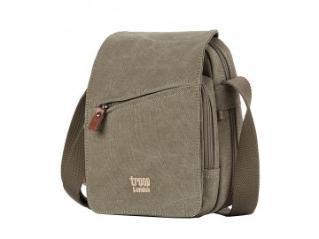 Troop London TRP0239 Rozšířitelná menší taška přes rameno - Khaki