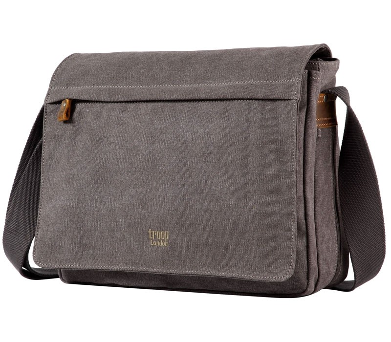 Troop London TRP0240 Rozšířitelná taška na notebook 15,6 - Black