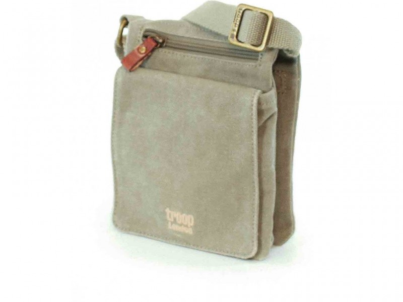 Troop London TRP0243 Důvtipná malá brašna přes rameno - Khaki