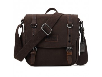 Troop London TRP0427 Stylová brašna přes rameno - Olive