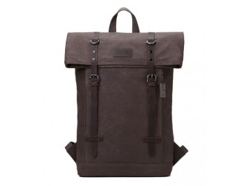 Troop London TRP0425 Batoh s klopou na notebook 13 - Brown