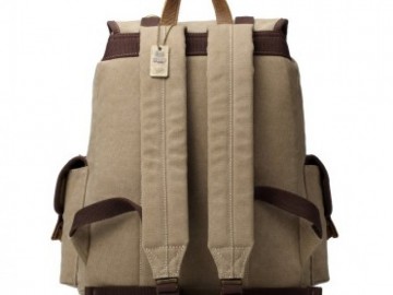 Troop London TRP0414 Velký batoh - Washed Beige