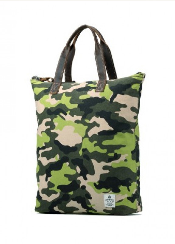 Troop London TRP0409 Dámská taška přes rameno i do ruky (Camouflage)