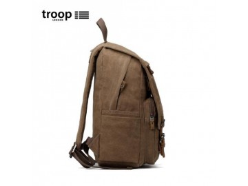 Troop London TRP0423 Batoh s ochranou pro NTB až 15,6 - Brown