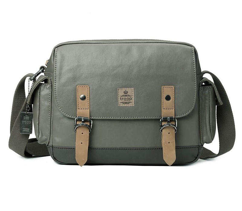 Troop London TRP0450 Brašna nejen pro tablet - Olive