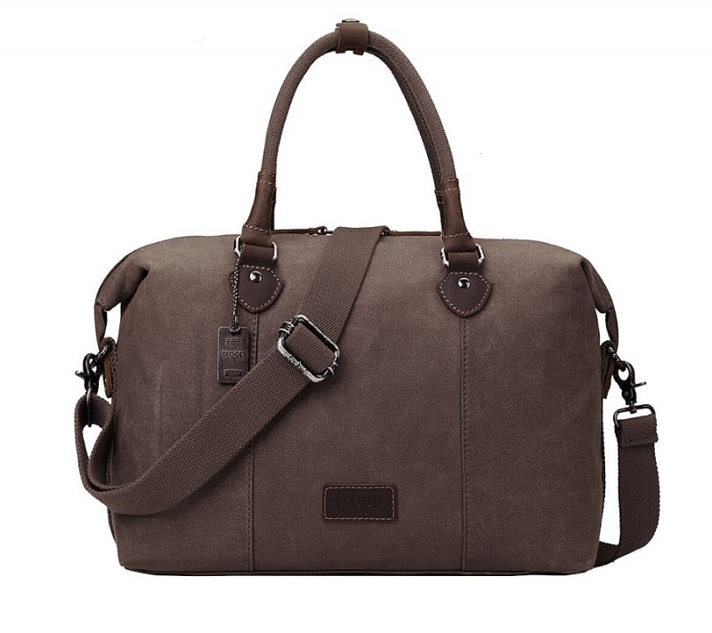 Troop London TRP0438 Středně velká cestovní brašna - Brown