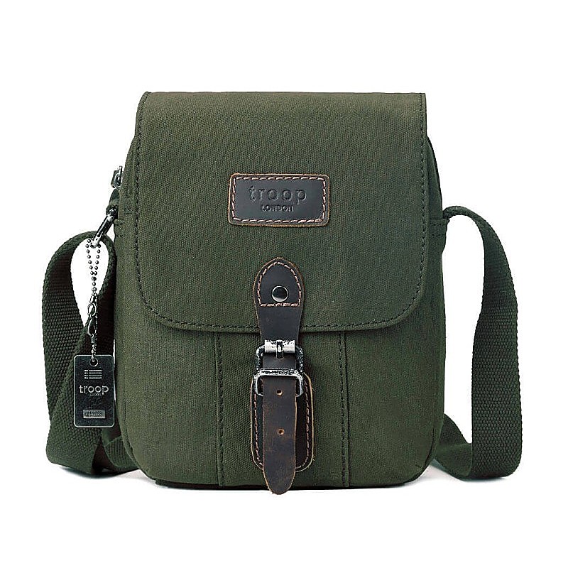 Troop London TRP0441 Brašnička přes rameno - Olive