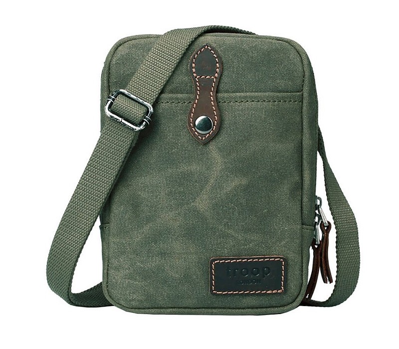 Troop London TRP0439 Jednoduchá taštička - Olive