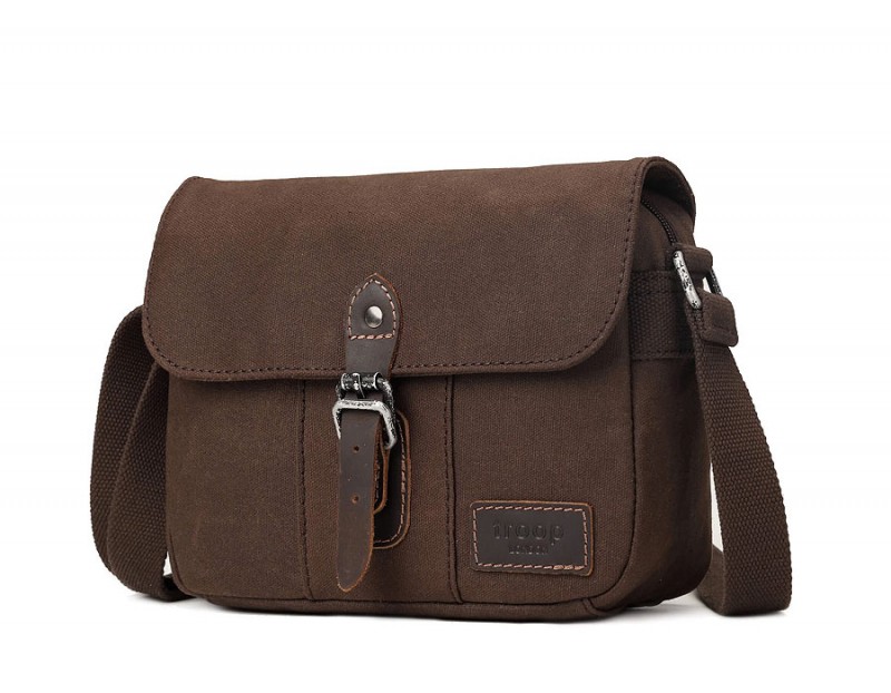 Troop London TRP0440 Dámská brašna - Dark Brown