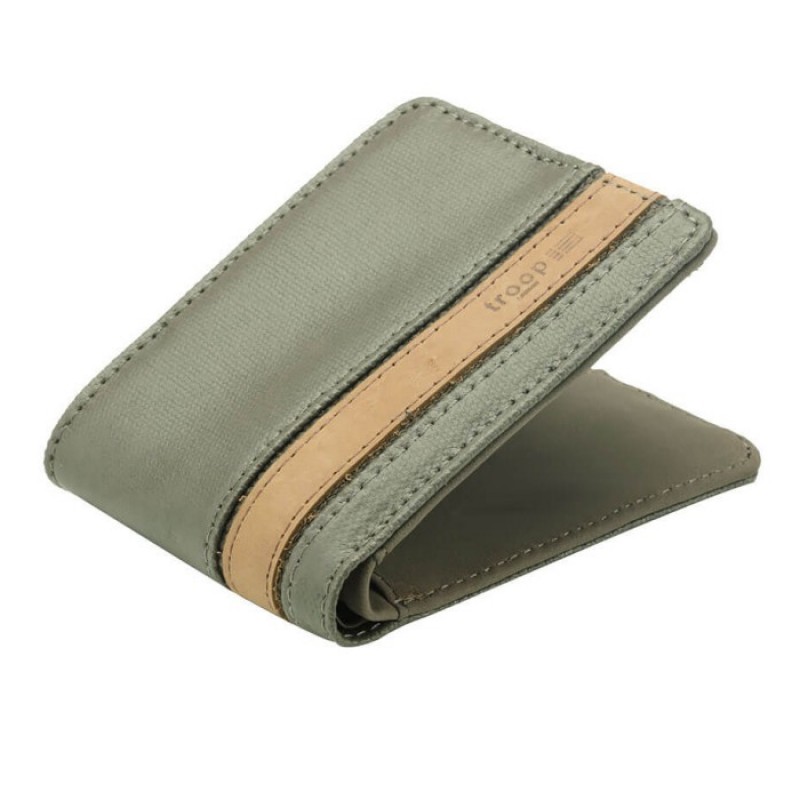 Troop London TRP0452 Peněženka - Olive PU