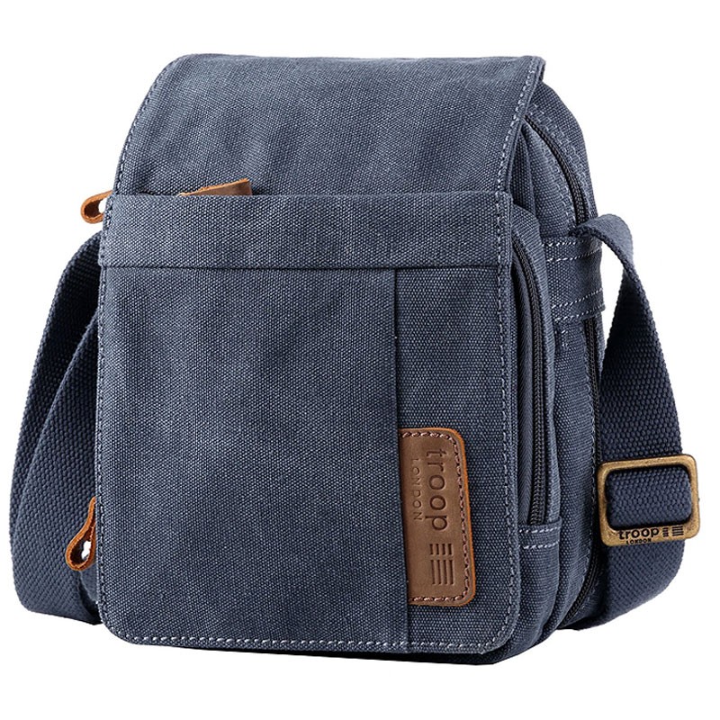 Troop London TRP0220 Unisex brašna přes rameno - Blue