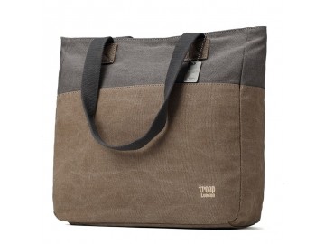 Troop London TRP0363 Dámská taška přes rameno - Khaki/Brown