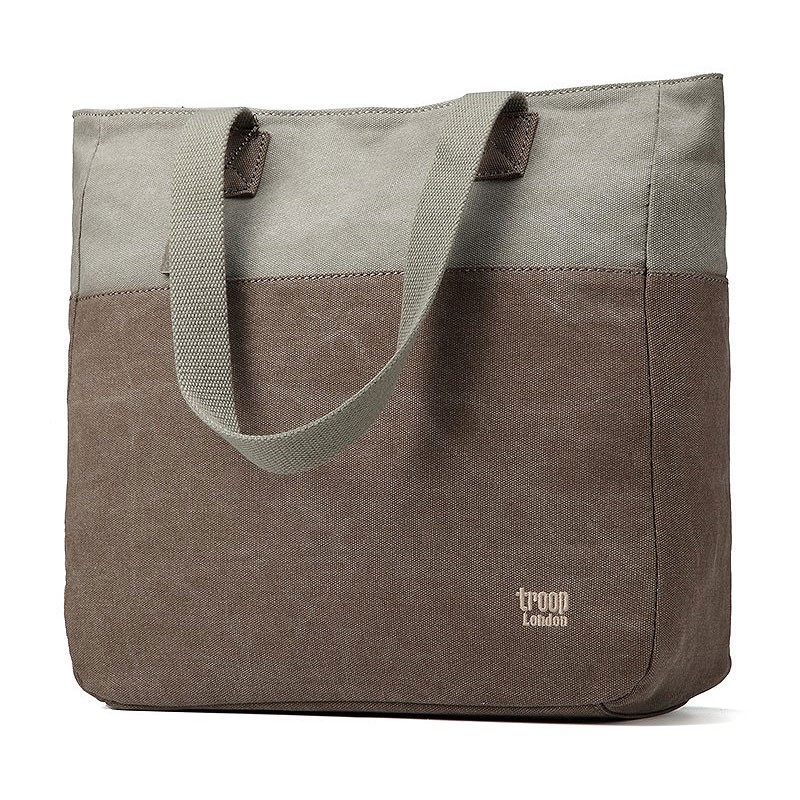 Troop London TRP0363 Dámská taška přes rameno - Khaki/Brown