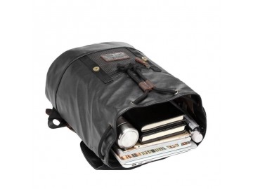 Troop London TRP0455 Větší stylový batoh 15 NTB - Black