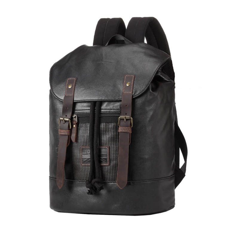 Troop London TRP0455 Větší stylový batoh 15 NTB - Black