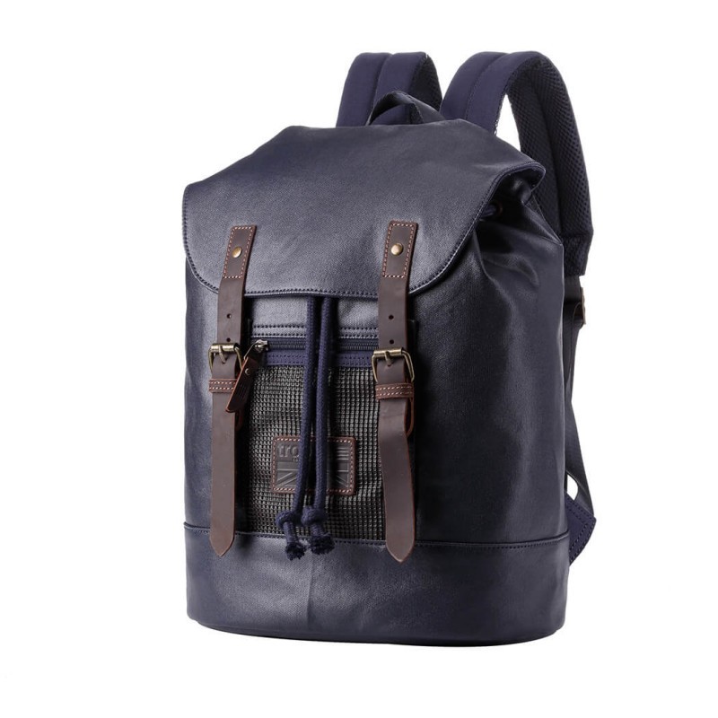 Troop London TRP0455 Větší stylový batoh 15 NTB - Navy