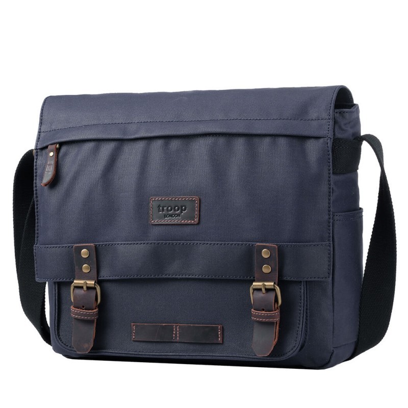 Troop London TRP0494 Klasická brašna přes rameno - Navy