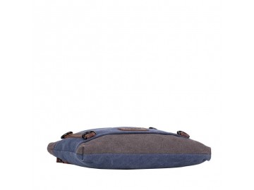 Troop London TRP0467 Jednoduchá dámská taška - Blue/ Grey