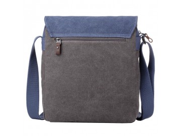 Troop London TRP0465 Klasická brašna přes rameno - Blue/ Grey