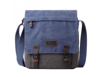 Troop London TRP0465 Klasická brašna přes rameno - Blue/ Grey