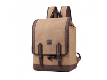 Troop London TRP0488 Větší stylový batoh - Camel