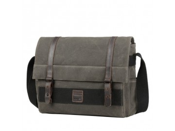 Troop London TRP0476 Větší brašna přes rameno - Olive