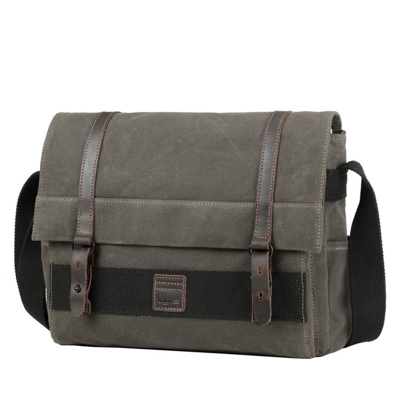 Troop London TRP0476 Větší brašna přes rameno - Olive